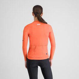 SPORTFUL Cyklistický dres s dlouhým rukávem zimní - SUPERNOVA THERMAL W - oranžová