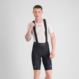 SPORTFUL Cyklistické kalhoty krátké s laclem - LTD 2 - černá