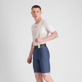 SPORTFUL Cyklistické kalhoty krátké s laclem - LTD 2 - modrá