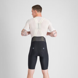 SPORTFUL Cyklistické kalhoty krátké s laclem - HXPEREPIC - černá