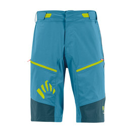 KARPOS Cyklistické kalhoty krátké bez laclu - RAPID BAGGY - modrá