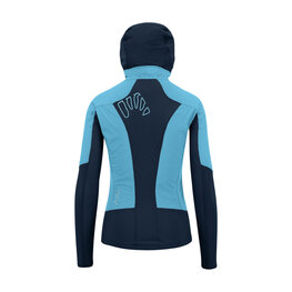 KARPOS Cyklistická větruodolná bunda - LAVAREDO W - světle modrá/modrá