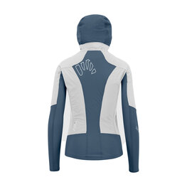 KARPOS Cyklistická větruodolná bunda - LAVAREDO W - bílá/modrá