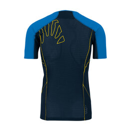 KARPOS Cyklistické triko s krátkým rukávem - LAVAREDO - černá/modrá