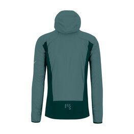 KARPOS Cyklistická větruodolná bunda - LOT EVO - zelená/černá