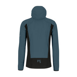 KARPOS Cyklistická větruodolná bunda - LOT EVO - modrá/černá