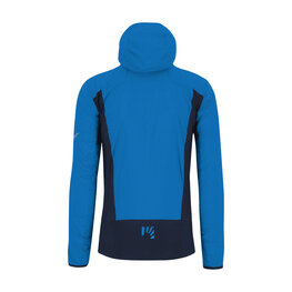 KARPOS Cyklistická větruodolná bunda - LOT EVO - modrá/černá