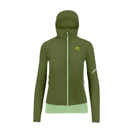 KARPOS Cyklistická větruodolná bunda - LOT EVO W - zelená