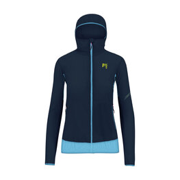 KARPOS Cyklistická větruodolná bunda - LOT EVO W - modrá