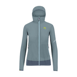 KARPOS Cyklistická větruodolná bunda - LOT EVO W - šedá