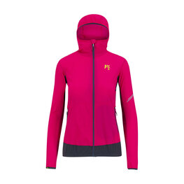 KARPOS Cyklistická větruodolná bunda - LOT EVO W - růžová