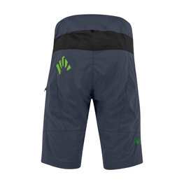 KARPOS Cyklistické kalhoty krátké bez laclu - VAL VIOLA - šedá