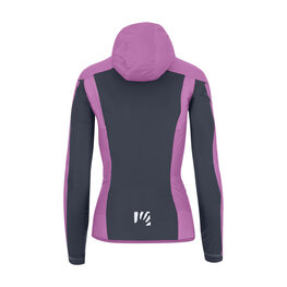 KARPOS voděodolná bunda - LAVAREDO RAIN EVO W - fialová/šedá