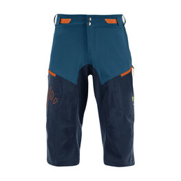 KARPOS Cyklistické kalhoty krátké bez laclu - VAL FEDERIA EVO - modrá
