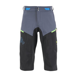 KARPOS Cyklistické kalhoty krátké bez laclu - VAL FEDERIA EVO - šedá/černá