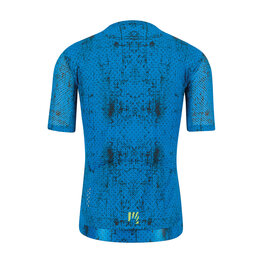 KARPOS Cyklistický dres s krátkým rukávem - VAL VIOLA - modrá/zelená