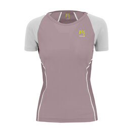 KARPOS Cyklistické triko s krátkým rukávem - LAVAREDO EVO W - červená/bílá