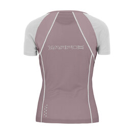 KARPOS Cyklistické triko s krátkým rukávem - LAVAREDO EVO W - červená/bílá