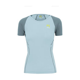 KARPOS Cyklistické triko s krátkým rukávem - LAVAREDO EVO W - modrá/šedá