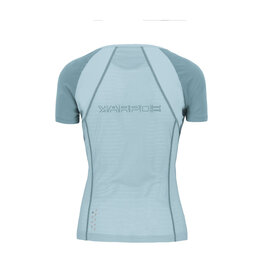 KARPOS Cyklistické triko s krátkým rukávem - LAVAREDO EVO W - modrá/šedá