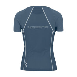 KARPOS Cyklistické triko s krátkým rukávem - LAVAREDO EVO W - modrá