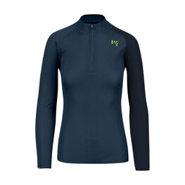 KARPOS Cyklistické triko s dlouhým rukávem - DINAMICO OCTA W - modrá