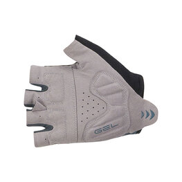 KARPOS Cyklistické rukavice krátkoprsté - FEDERIA - žlutá/modrá