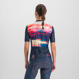 SPORTFUL Cyklistický dres s krátkým rukávem - PETER SAGAN JERSEY - modrá/béžová