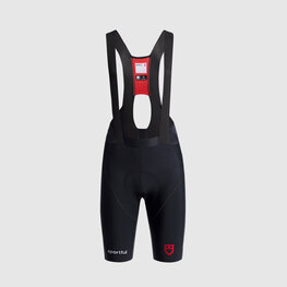 SPORTFUL Cyklistické kalhoty krátké s laclem - TUDOR LTD - černá