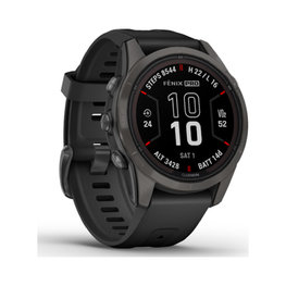 GARMIN chytré hodinky - FENIX 7S PRO SAPPHIRE SOLAR - černá
