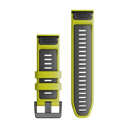 GARMIN řemínek - QUICKFIT 26 - žlutá/šedá