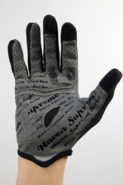 HAVEN Cyklistické rukavice dlouhoprsté - SOLAR LONG - černá