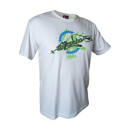 HAVEN Cyklistický dres s krátkým rukávem - NAVAHO SHORT - bílá/černá