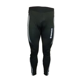 HAVEN Cyklistické kalhoty dlouhé bez laclu - ISOLEERA - černá/bílá