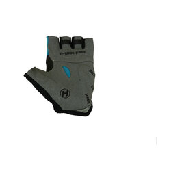 HAVEN Cyklistické rukavice krátkoprsté - DEMO SHORT - modrá/oranžová