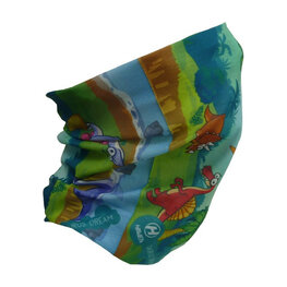 HAVEN Cyklistický nákrčník - DINO KIDS - vícebarevná