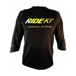 HAVEN Cyklistický dres s krátkým rukávem - RIDE-KI - černá/zelená