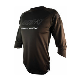 HAVEN Cyklistický dres s krátkým rukávem - RIDE-KI - černá