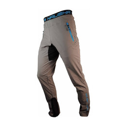 HAVEN Cyklistické kalhoty dlouhé bez laclu - NALISHA LONG - šedá/modrá