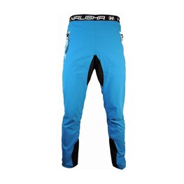 HAVEN Cyklistické kalhoty dlouhé bez laclu - NALISHA LONG - modrá/bílá