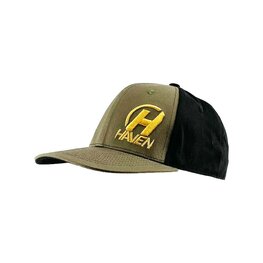HAVEN Cyklistická čepice - FULLFIT - zelená/černá