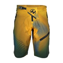 HAVEN Cyklistické kalhoty krátké bez laclu - ENERGIZER FACTORY - hnědá