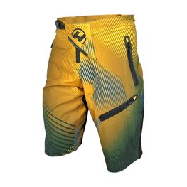 HAVEN Cyklistické kalhoty krátké bez laclu - ENERGIZER FACTORY - hnědá