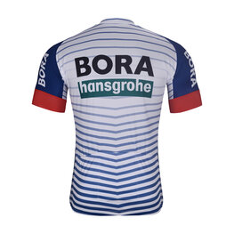 BONAVELO Cyklistický dres s krátkým rukávem - BORA 2026 - bílá/vícebarevná