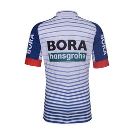 BONAVELO Cyklistický dres s krátkým rukávem - BORA KID 2026 - bílá/vícebarevná