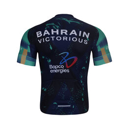 BONAVELO Cyklistický dres s krátkým rukávem - BAHRAIN VICTORIOUS 2026 - modrá/vícebarevná