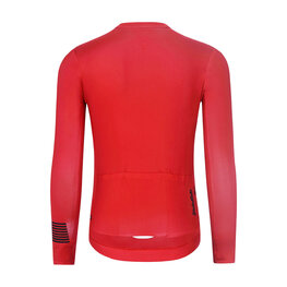 HOLOKOLO Cyklistický dres s dlouhým rukávem letní - VICTORIOUS ELITE - červená
