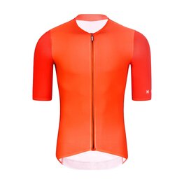 HOLOKOLO Cyklistický dres s krátkým rukávem - PERFORMANCE - oranžová