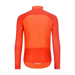 HOLOKOLO Cyklistický dres s dlouhým rukávem zimní - PERFORMANCE WINTER - oranžová