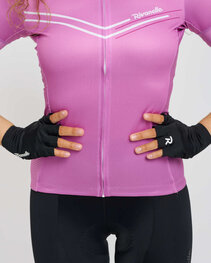 RIVANELLE Cyklistické rukavice krátkoprsté - ELEGANCE TOUCH - černá